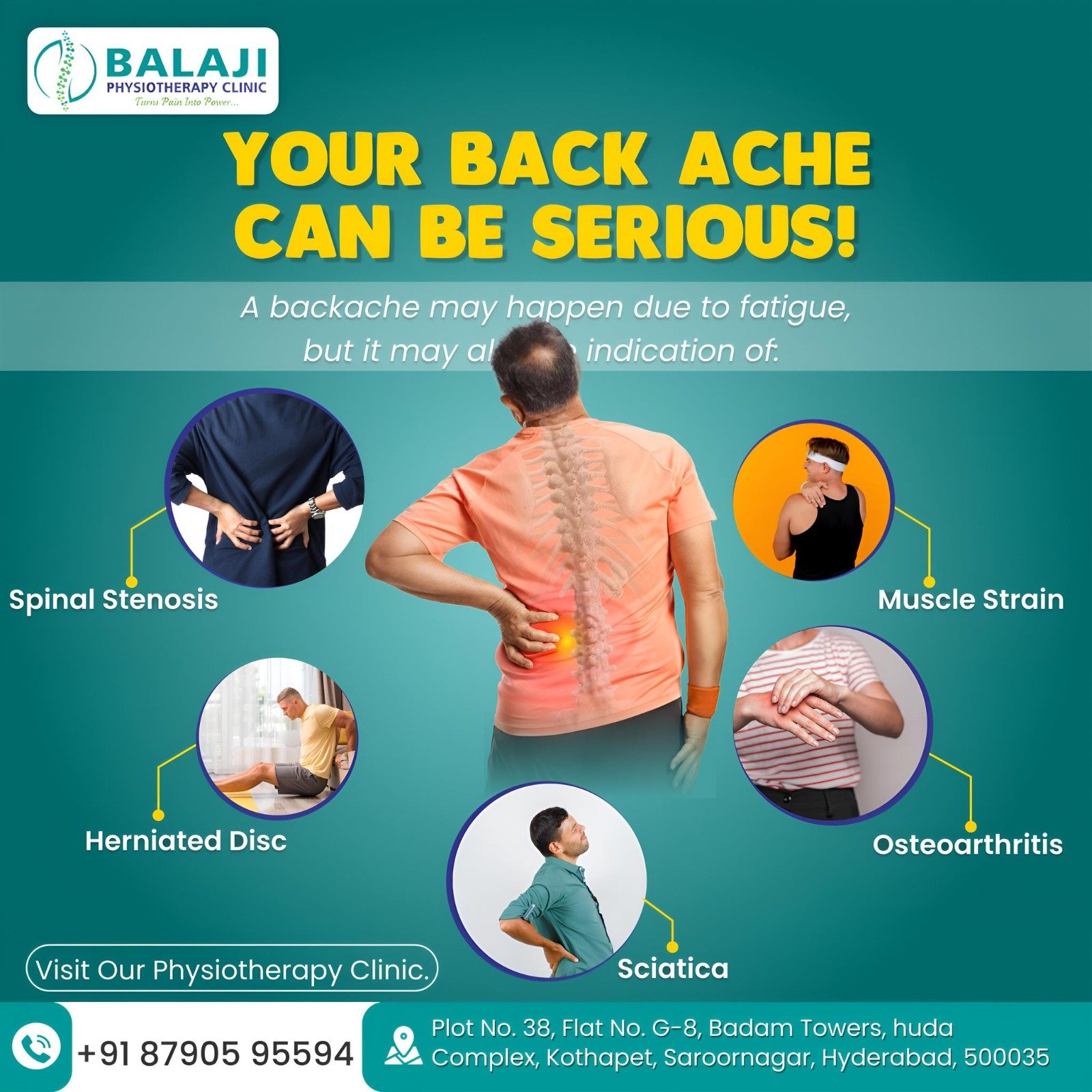 Your Back Ache Can Be Serious