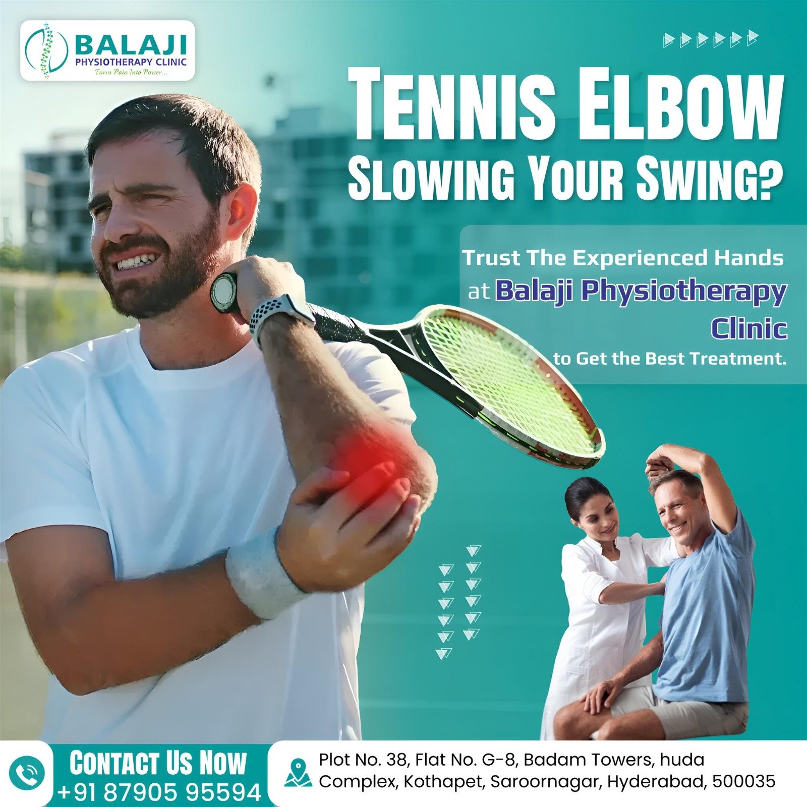Tennis Elbow Slowing Your Swing